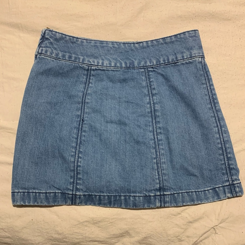 NEVER WORN Jean Free People Skirt